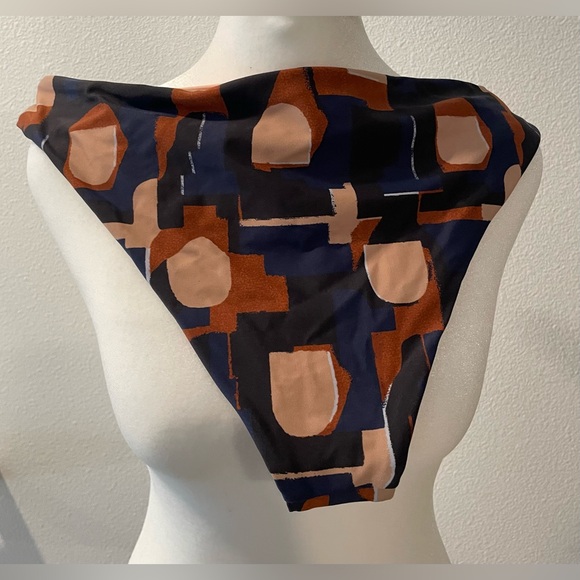 Brand New! Madewell Second Wave Classic Cheeky Bikini Bottom/Color Collage NWT - Picture 7 of 7